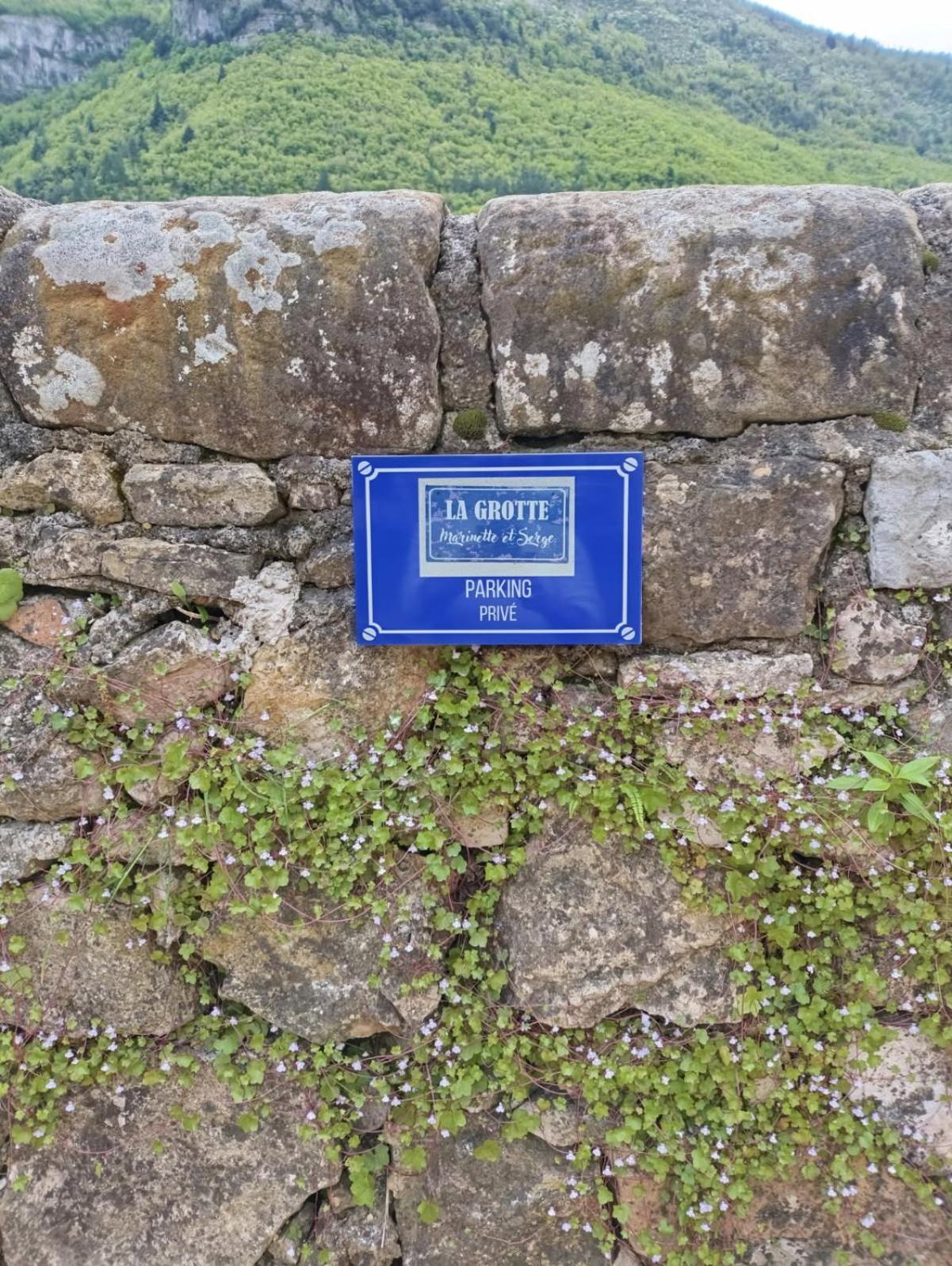 Chambre Atypique : La Grotte Bez-et-Esparon Extérieur photo